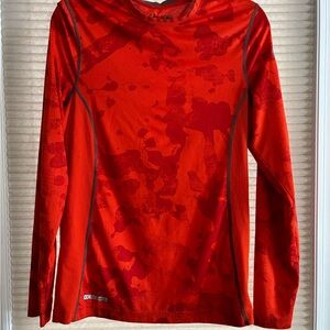 Under Armour Red Long Sleeve Tee